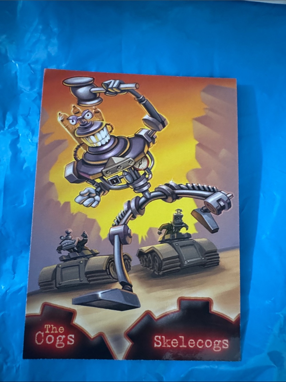 Disney Toontown Online "Skelecogs" Series 3 trading card